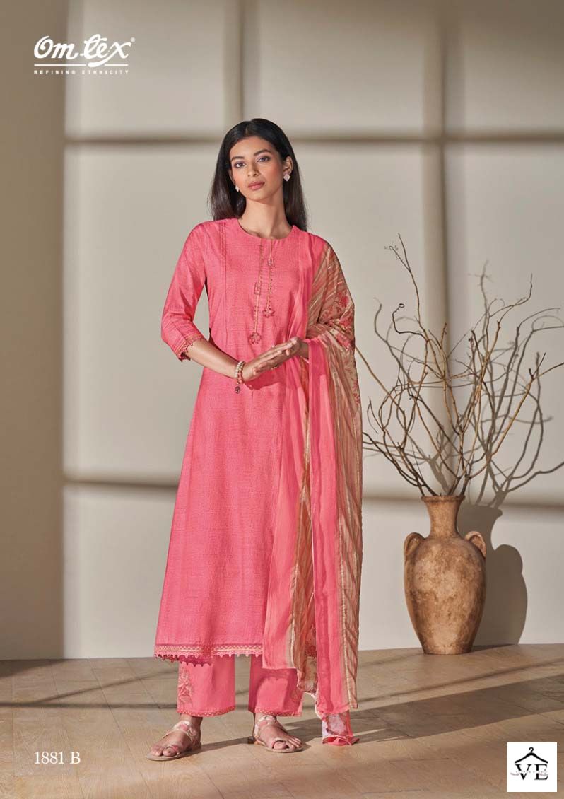 Omtex Ishmeet Lawn Cotton Wholesale Designer Salwar Suit Catalog — Wholesale Salwar Suits, MPA wholesale from Surat - Gallery Image 3