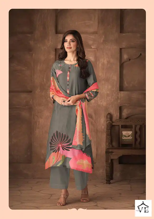 Sahiba Itra Pure Cotton Lawn Wholesale Salwar Suit Catalog — Wholesale Salwar Suits, MPA wholesale from Surat - Gallery Image 4