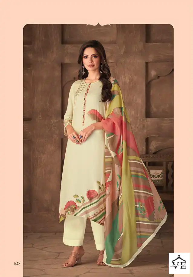 Sahiba Itra Pure Cotton Lawn Wholesale Salwar Suit Catalog — Wholesale Salwar Suits, MPA wholesale from Surat - Gallery Image 8