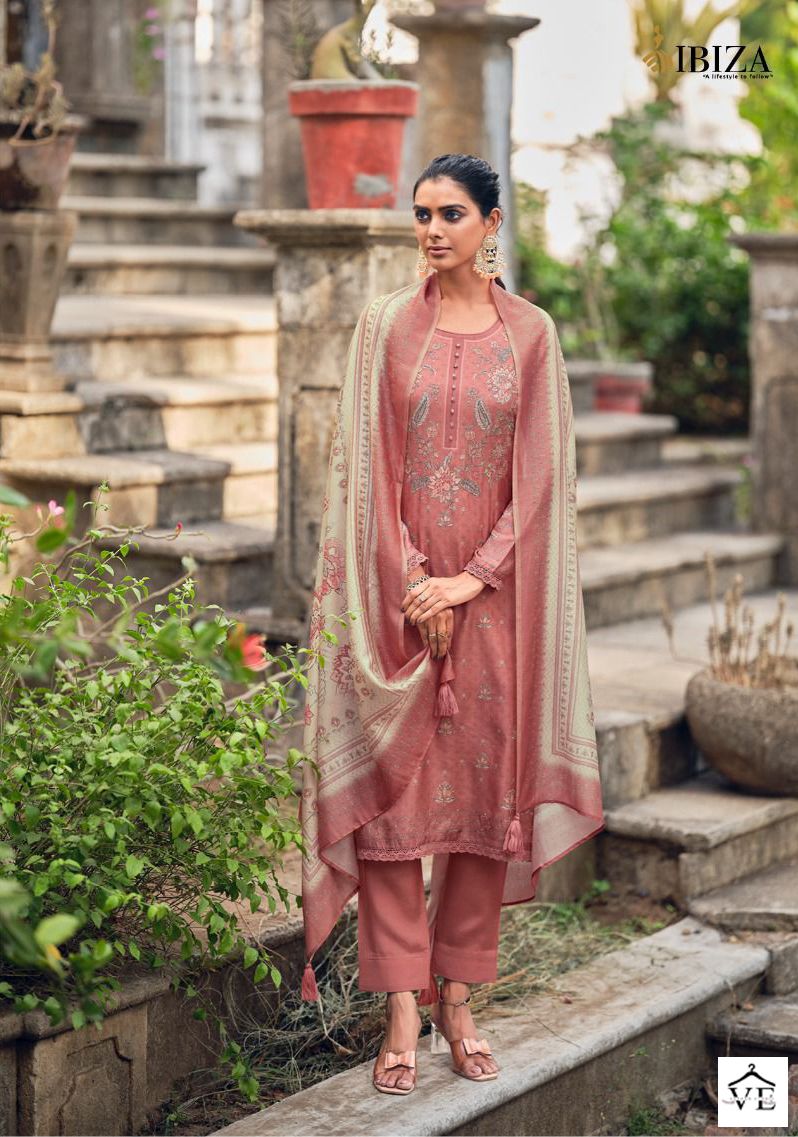 Ibiza Iznik Vol 2 Pure Bambarg Muslin Wholesale Designer Salwar Suit Catalog — Wholesale Salwar Suits, MPA wholesale from Surat - Gallery Image 2