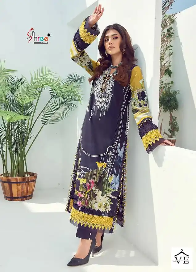 Jade Solitaire Pure Cotton Wholesale Pakistani Suit Catalog — Wholesale Salwar Suits, MPA wholesale from Surat - Gallery Image 4