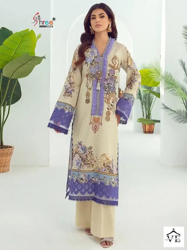 Jade Solitaire Pure Cotton Wholesale Pakistani Suit Catalog — Wholesale Salwar Suits, MPA wholesale from Surat — view 1