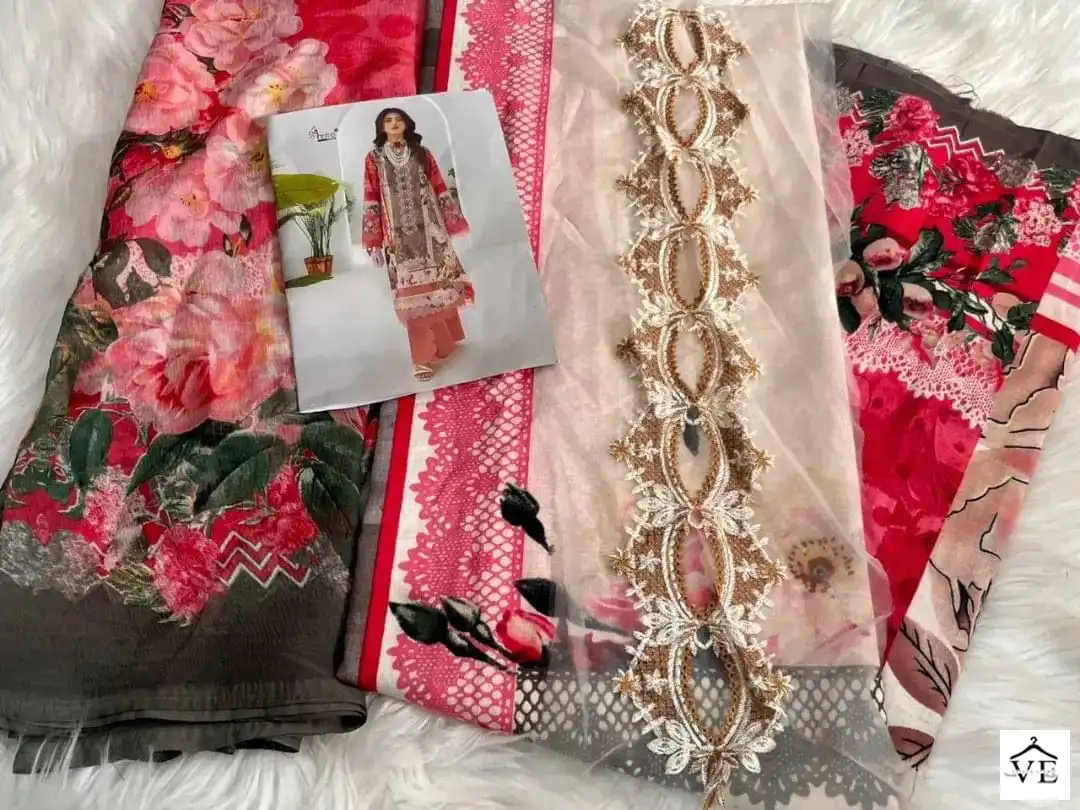 Jade Solitaire Pure Cotton Wholesale Pakistani Suit Catalog — Wholesale Salwar Suits, MPA wholesale from Surat - Gallery Image 10