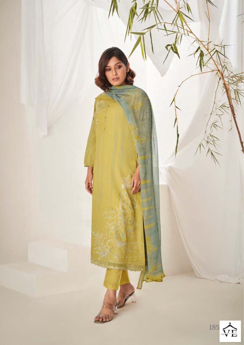 Omtex Jivika Linen Cotton Wholesale Designer Salwar Suit Catalog — Wholesale Salwar Suits, MPA wholesale from Surat - Gallery Image 2