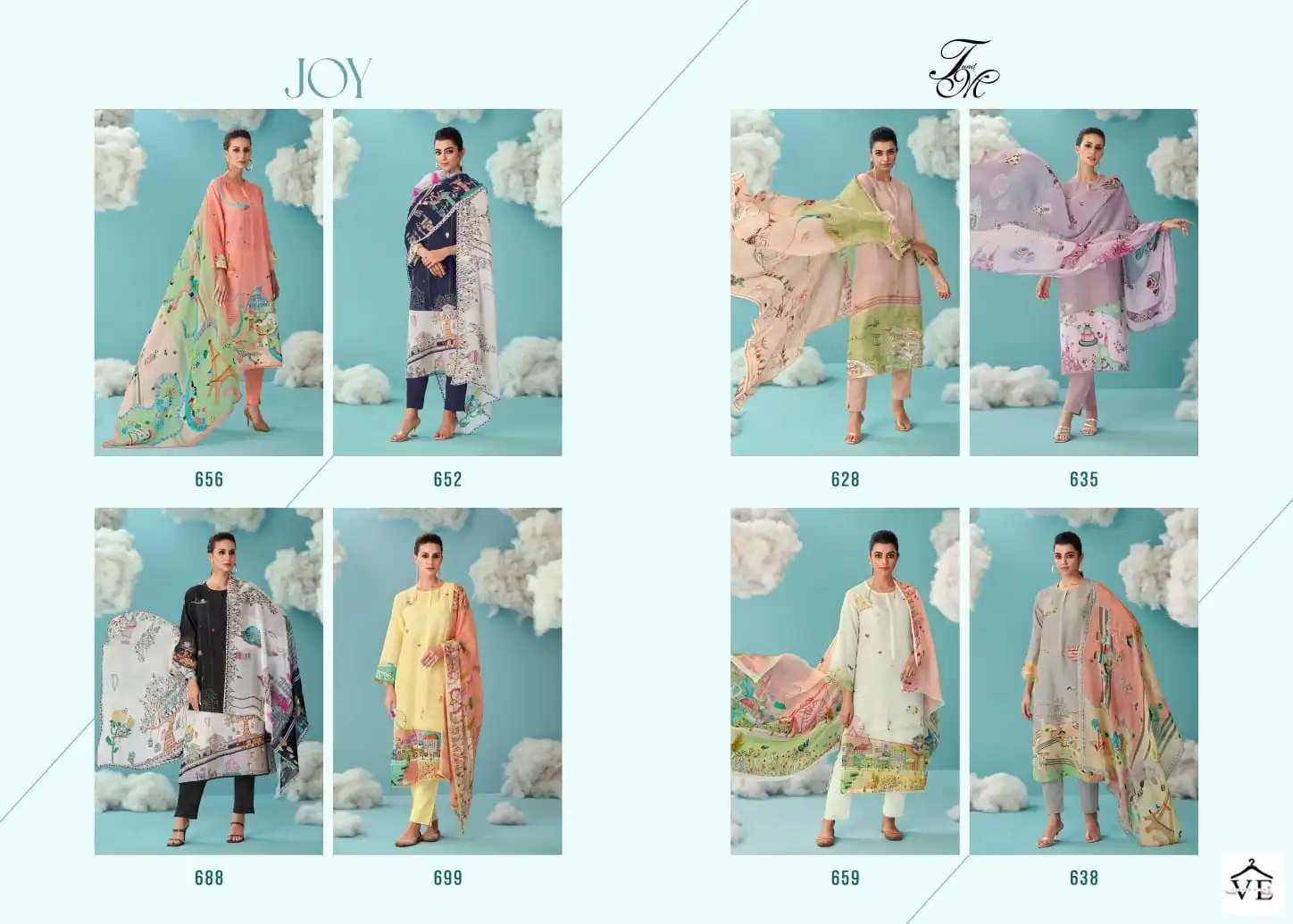 Sahiba Joy Pure Linen Wholesale Designer Salwar Suit Catalog — Wholesale Salwar Suits, MPA wholesale from Surat — view 9