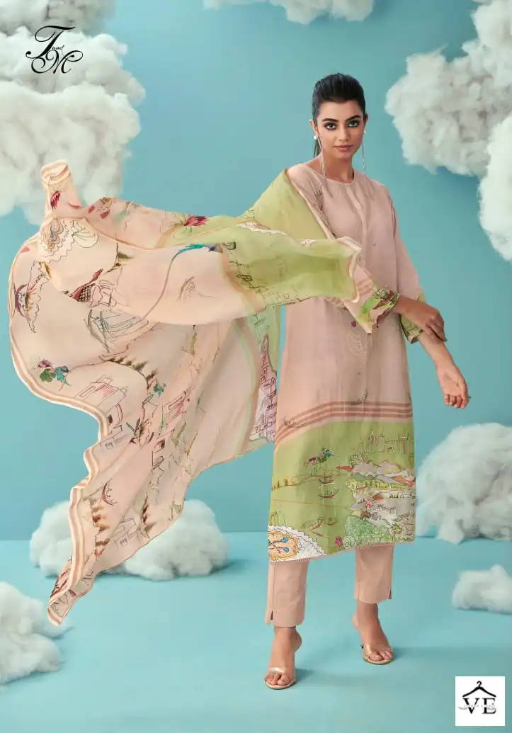Sahiba Joy Pure Linen Wholesale Designer Salwar Suit Catalog — Wholesale Salwar Suits, MPA wholesale from Surat - Gallery Image 7