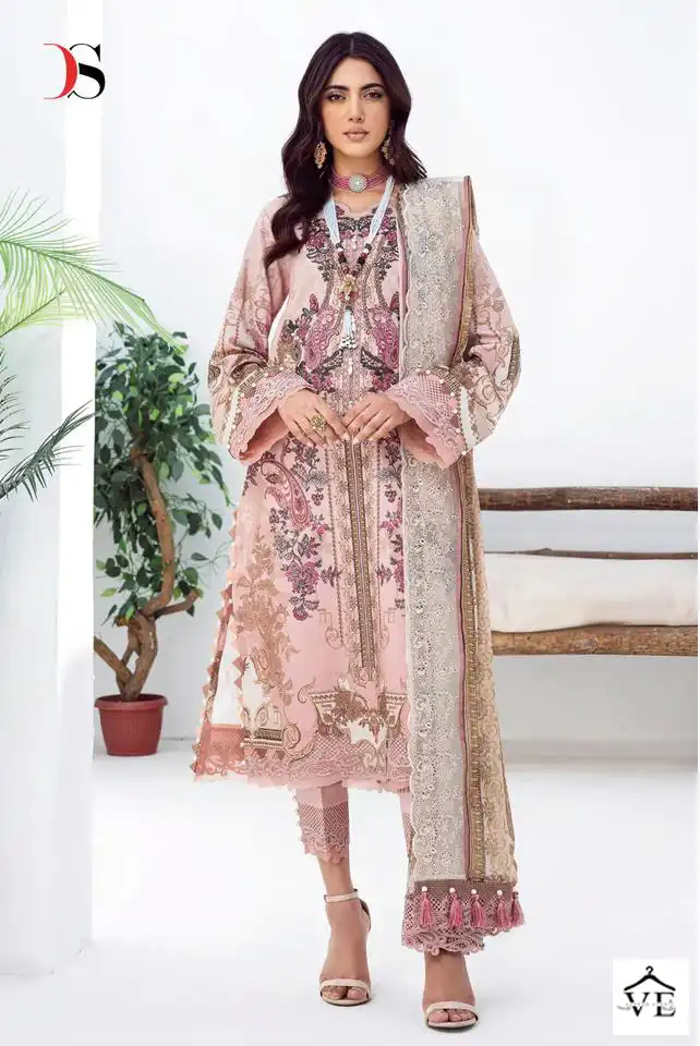 Deepsy Suits Jade Needle Wonder 2 Pure Cotton Wholesale Pakistani Salwar Suit Catalog — Wholesale Salwar Suits, MPA wholesale from Surat - Gallery Image 4