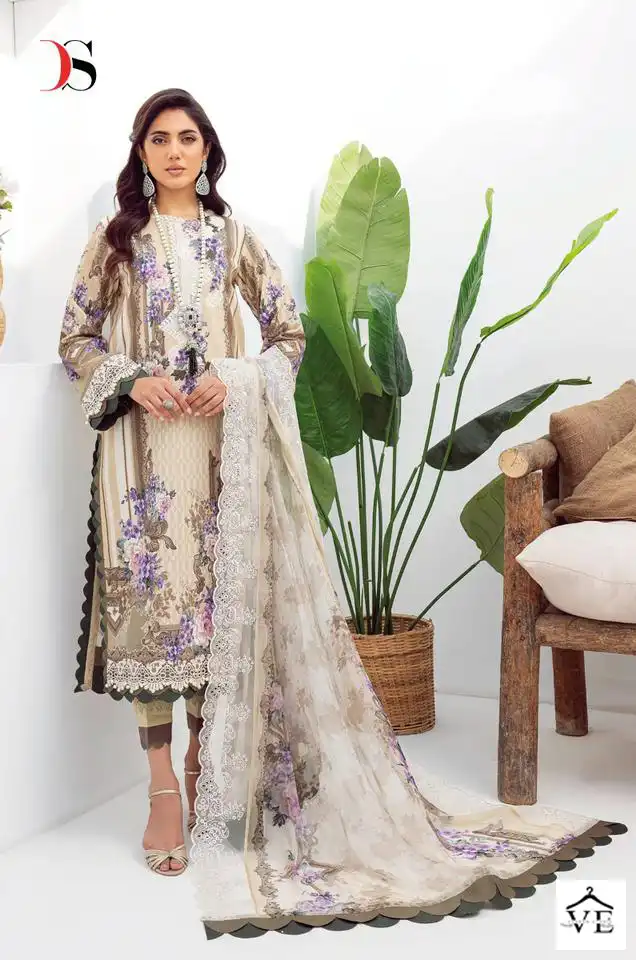 Deepsy Suits Jade Needle Wonder 2 Pure Cotton Wholesale Pakistani Salwar Suit Catalog — Wholesale Salwar Suits, MPA wholesale from Surat - Gallery Image 6