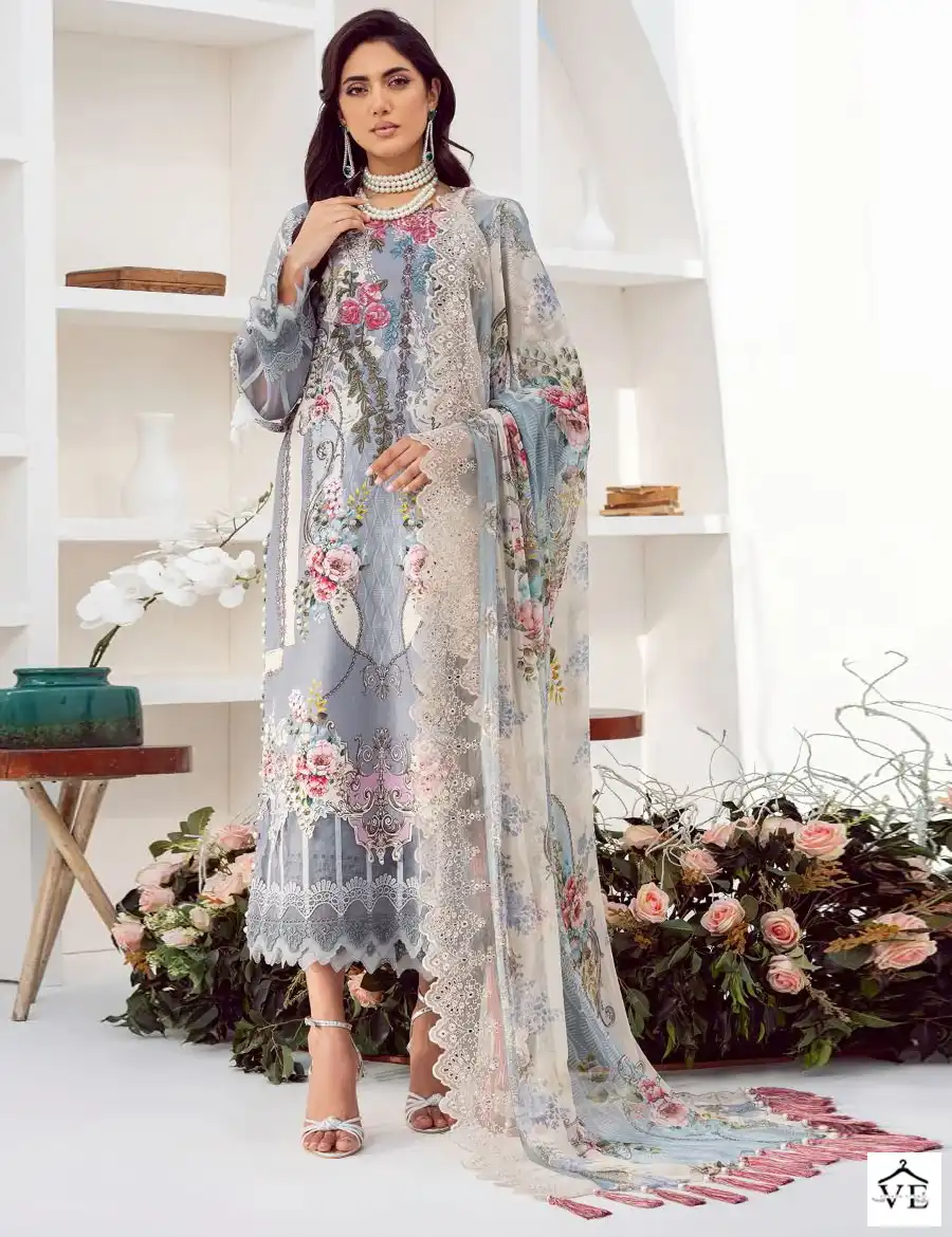 Deepsy Jade Needle Wonder Pure Cotton Wholesale Pakistani Suit Catalog — Wholesale Salwar Suits, MPA wholesale from Surat — view 1