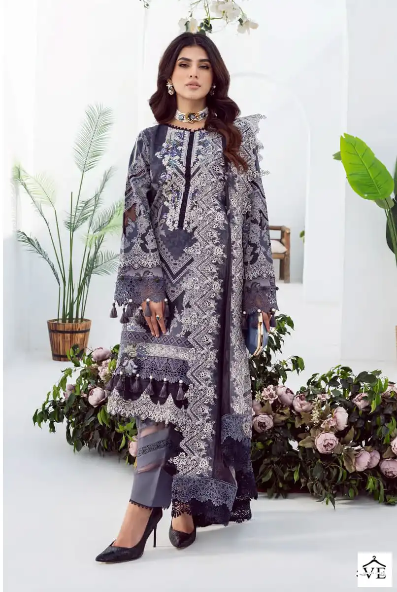 Deepsy Jade Needle Wonder Pure Cotton Wholesale Pakistani Suit Catalog — Wholesale Salwar Suits, MPA wholesale from Surat - Gallery Image 6