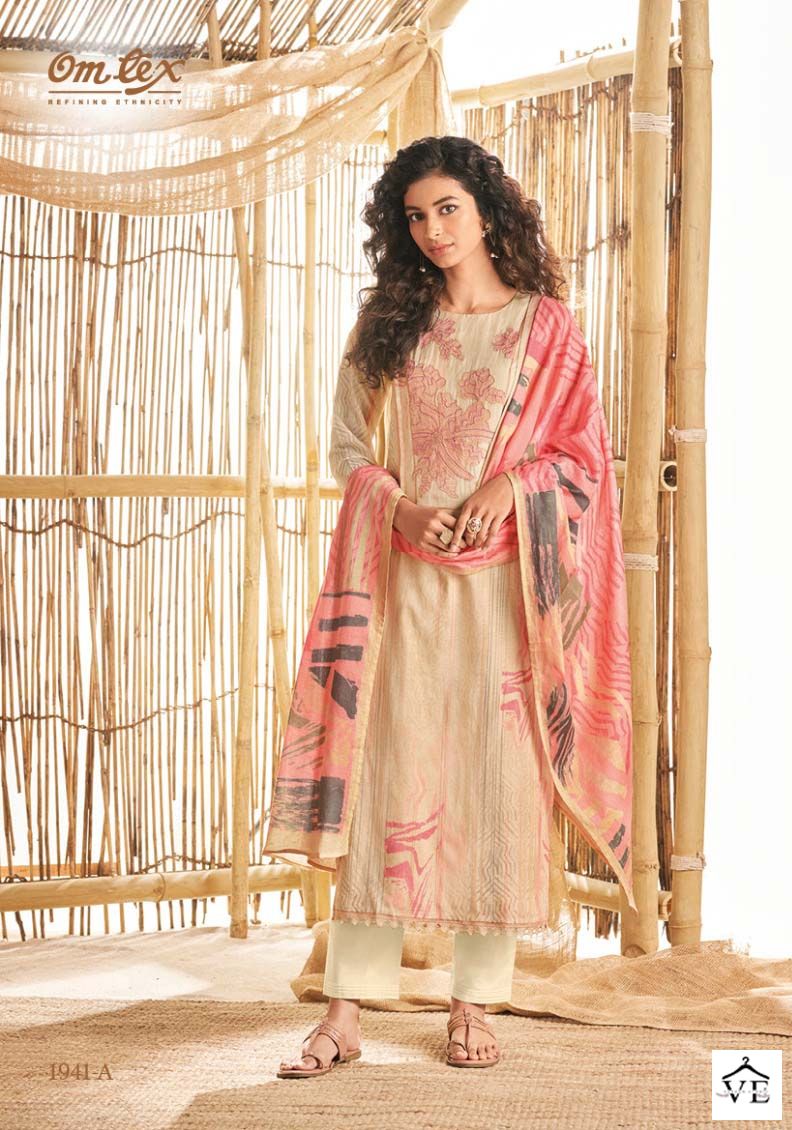 Omtex Kailani Ruia Linen Wholesale Designer Salwar Suit Catalog — Wholesale Salwar Suits, MPA wholesale from Surat - Gallery Image 2