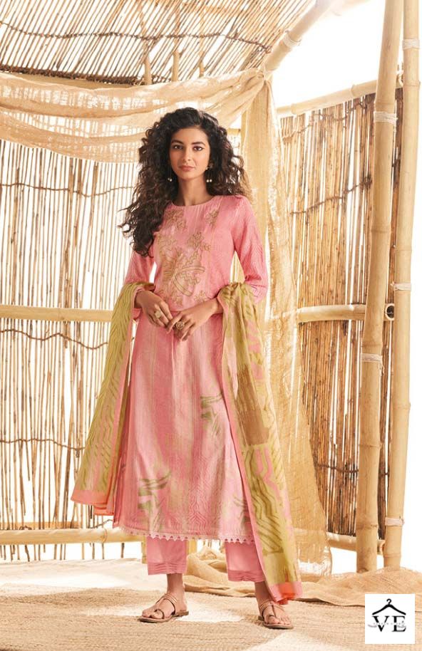 Omtex Kailani Ruia Linen Wholesale Designer Salwar Suit Catalog — Wholesale Salwar Suits, MPA wholesale from Surat - Gallery Image 4