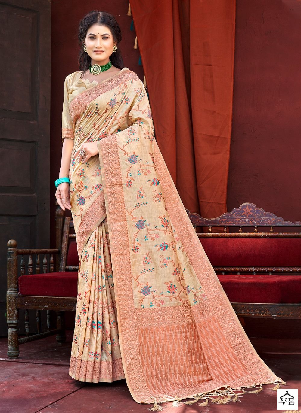 Sangam Kanhaiya Banarasi Silk Wholesale Sarees Catalog — Wholesale Sarees, MPA wholesale from Surat — view 2