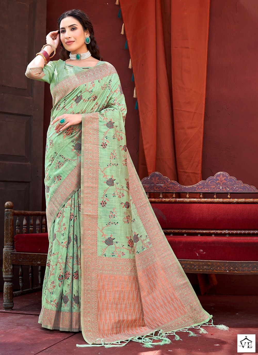 Sangam Kanhaiya Banarasi Silk Wholesale Sarees Catalog — Wholesale Sarees, MPA wholesale from Surat — view 3
