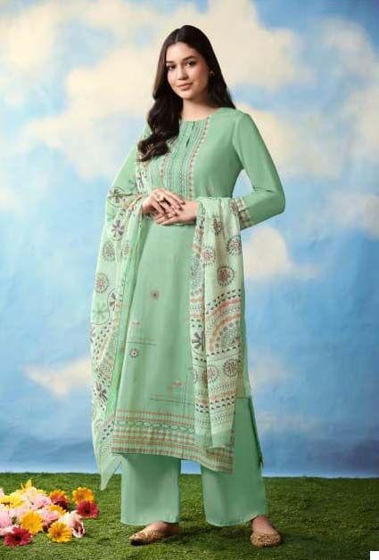 Saadgi Kantha Cambric Comb Wholesale Designer Salwar Suit Catalog — Wholesale Salwar Suits, MPA wholesale from Surat - Gallery Image 8
