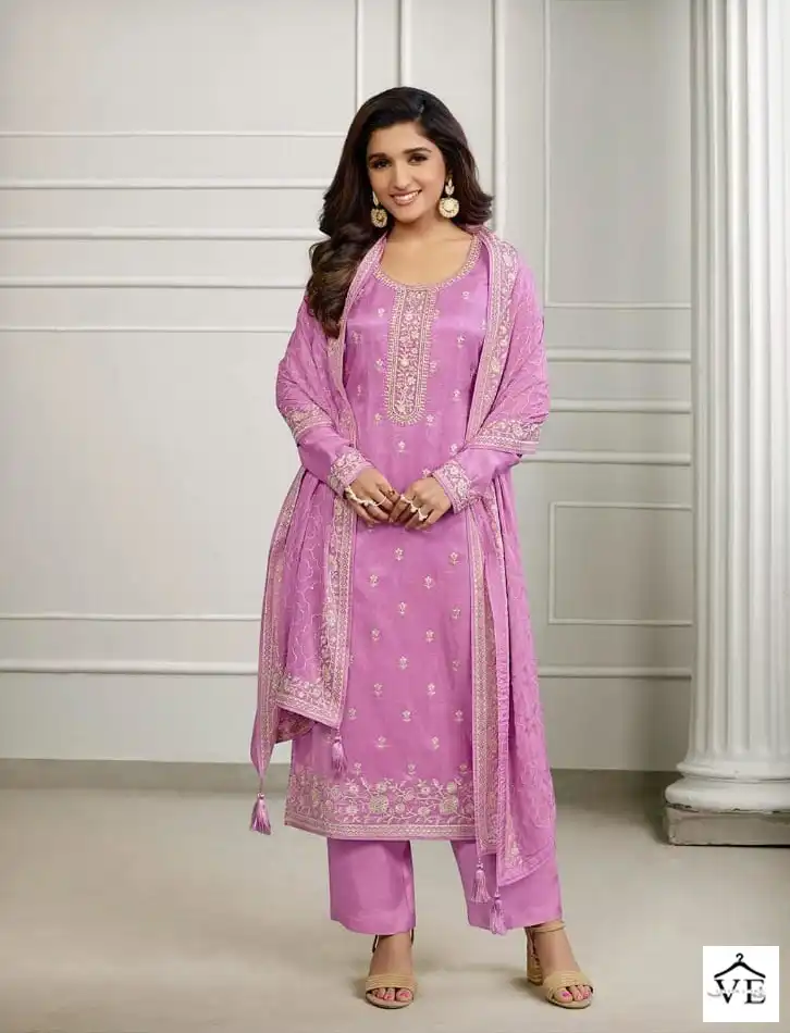 Vinay Fashion Saanvi 2 Dola Wholesale Designer Salwar Suit Catalog — Wholesale Salwar Suits, MPA wholesale from Surat - Gallery Image 2