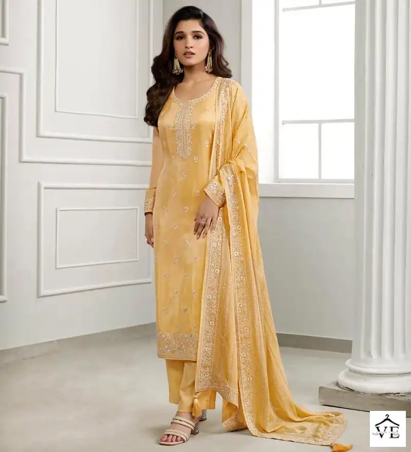 Vinay Fashion Saanvi 2 Dola Wholesale Designer Salwar Suit Catalog — Wholesale Salwar Suits, MPA wholesale from Surat — view 1