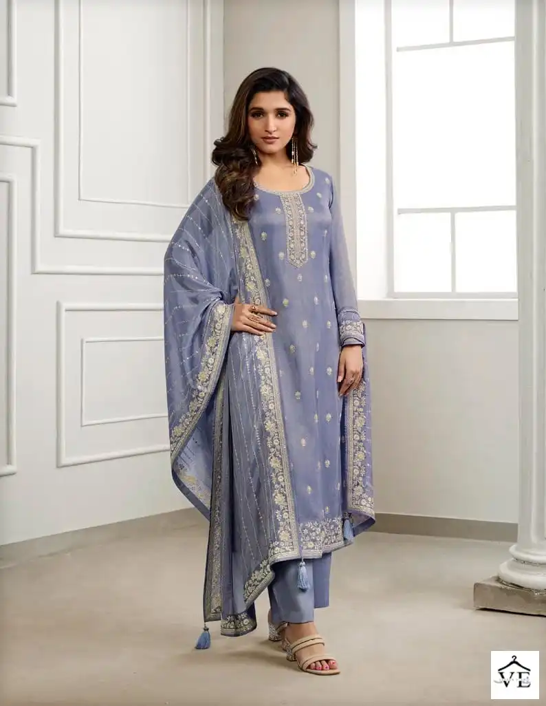 Vinay Fashion Saanvi 2 Dola Wholesale Designer Salwar Suit Catalog — Wholesale Salwar Suits, MPA wholesale from Surat - Gallery Image 4