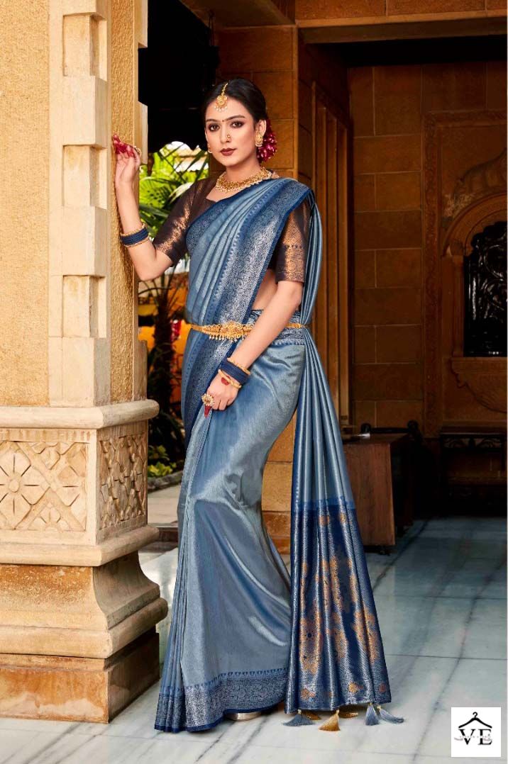 Pankh Kashish Vol1 Soft Silk Wholesale Sarees Catalog — Wholesale Sarees, MPA wholesale from Surat - Gallery Image 4