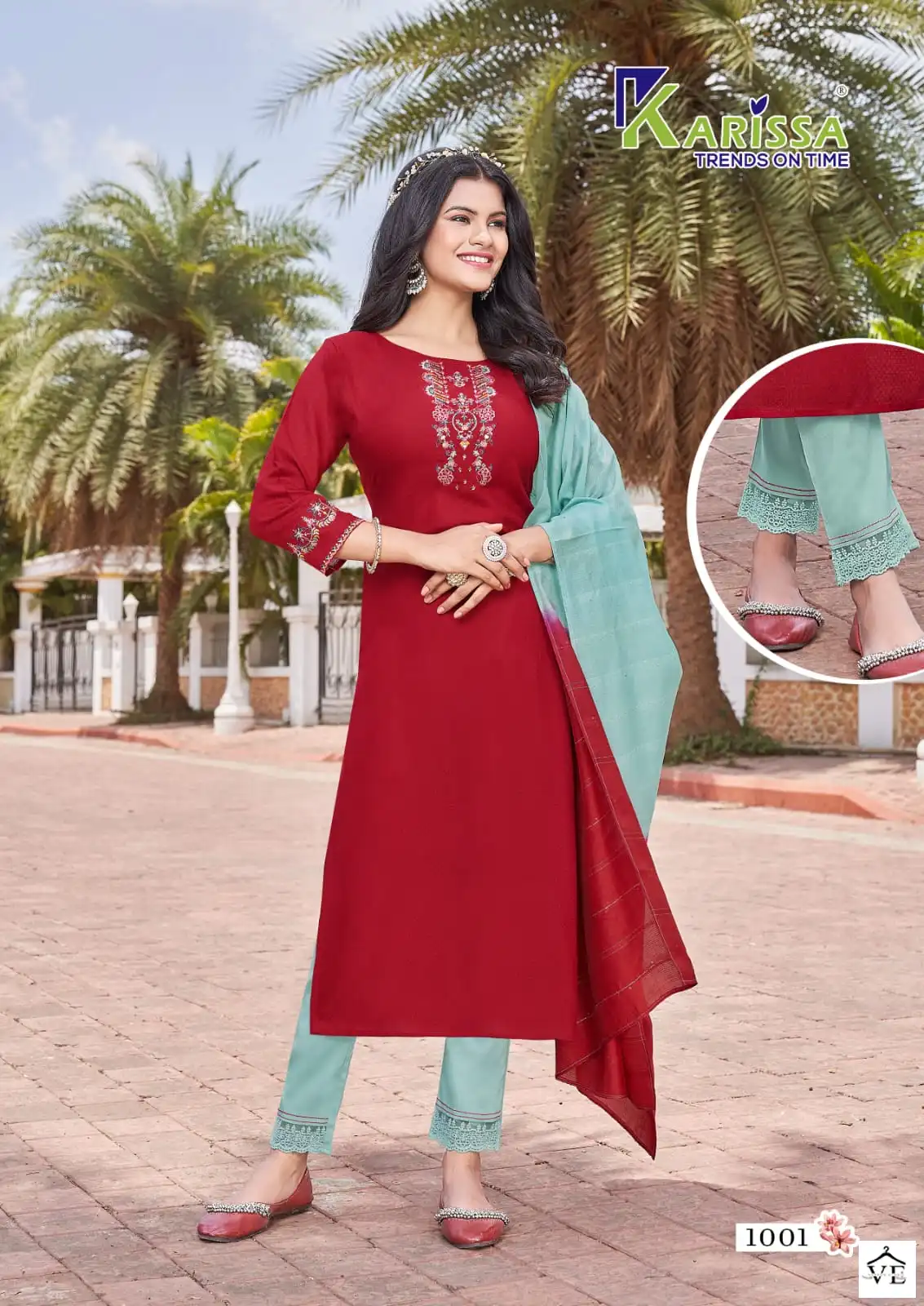 Karissa Kashvi Pure Rayon Wholesale Readymade Salwar Suit Catalog — Wholesale Salwar Suits, Kashvi Creation wholesale from Surat - Gallery Image 2