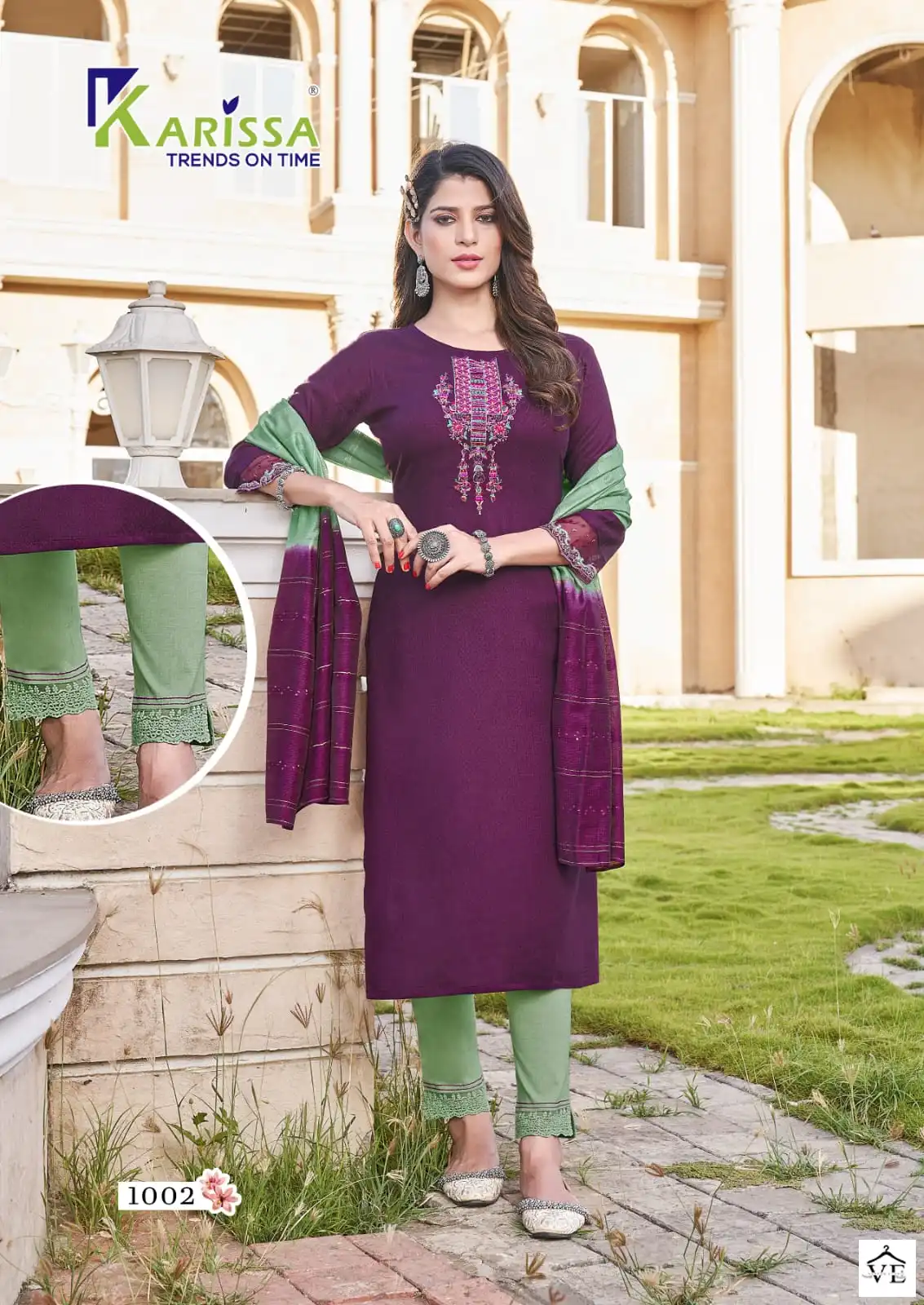 Karissa Kashvi Pure Rayon Wholesale Readymade Salwar Suit Catalog — Wholesale Salwar Suits, Kashvi Creation wholesale from Surat - Gallery Image 3