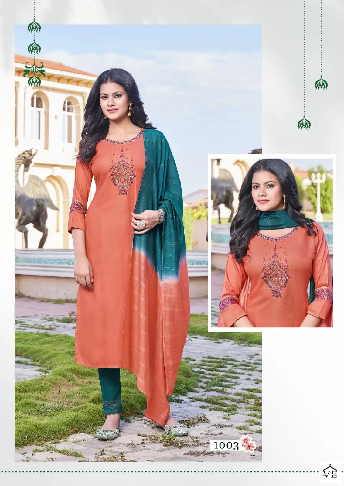 Karissa Kashvi Pure Rayon Wholesale Readymade Salwar Suit Catalog — Wholesale Salwar Suits, Kashvi Creation wholesale from Surat - Gallery Image 4