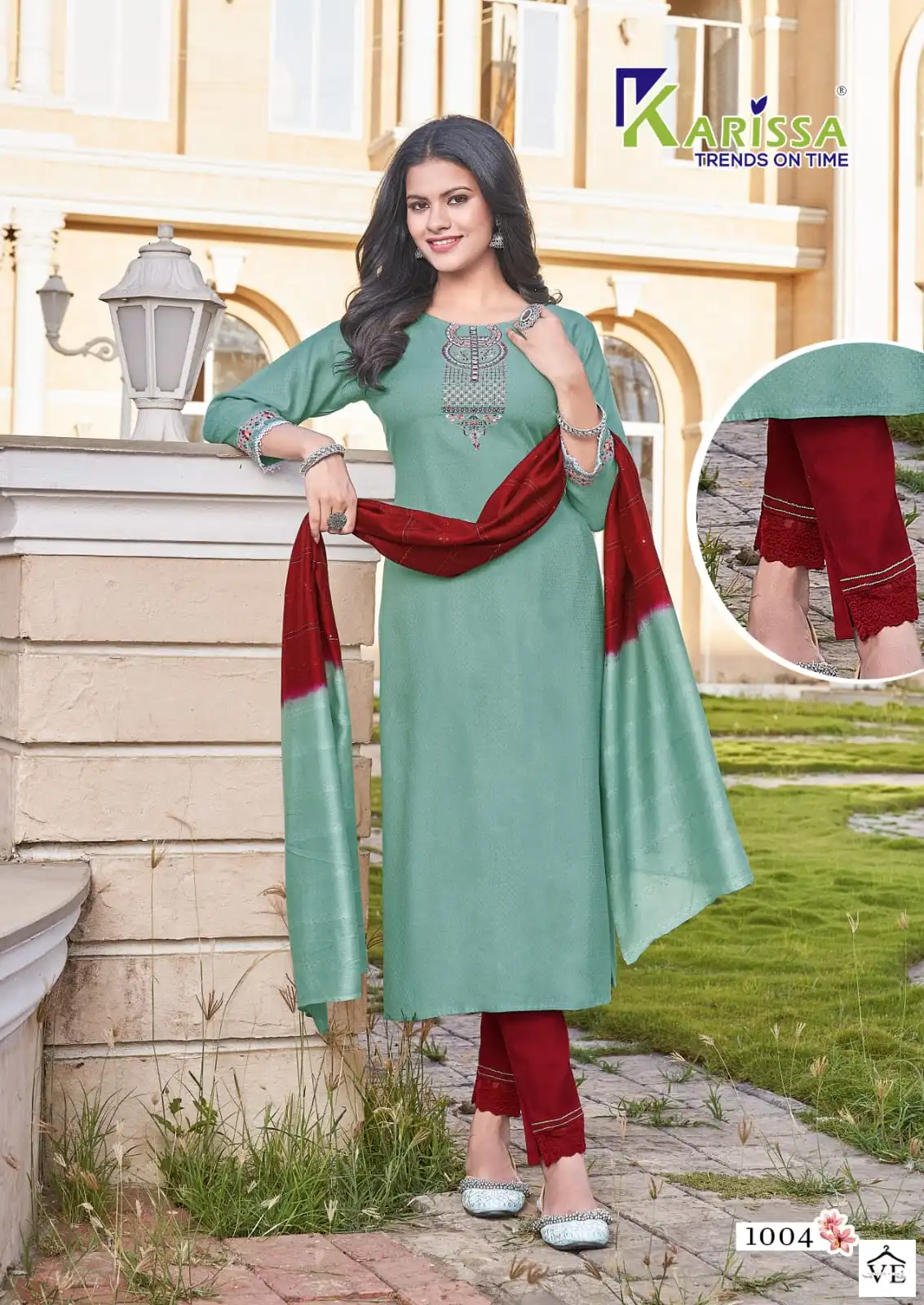 Karissa Kashvi Pure Rayon Wholesale Readymade Salwar Suit Catalog — Wholesale Salwar Suits, Kashvi Creation wholesale from Surat - Gallery Image 5