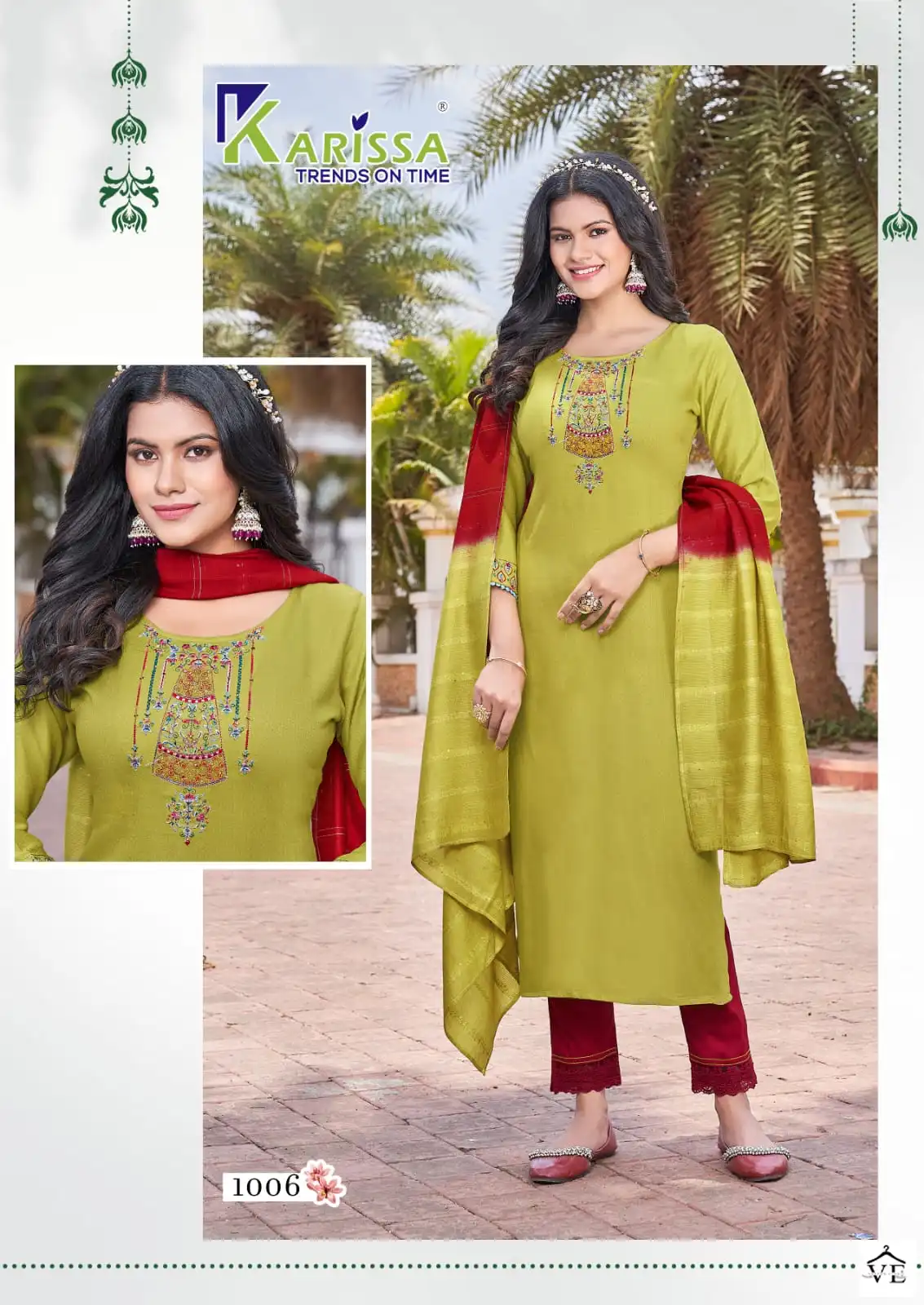 Karissa Kashvi Pure Rayon Wholesale Readymade Salwar Suit Catalog — Wholesale Salwar Suits, Kashvi Creation wholesale from Surat - Gallery Image 6
