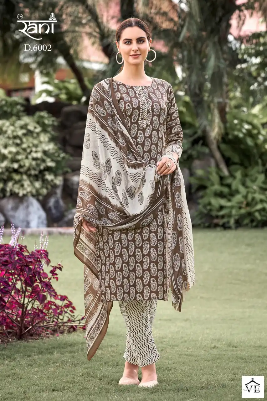 Vardan Ethnic Kashvi Series 6 Cotton Print Wholesale Readymade Salwar Suit Catalog — Wholesale Salwar Suits, Kashvi Creation wholesale from Surat — view 5