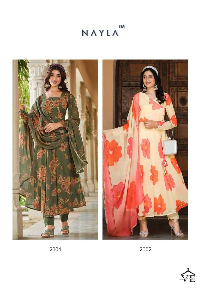 Vardan Ethnic Kayra Georgette Wholesale Readymade Salwar Suit Catalog — Wholesale Salwar Suits, MPA wholesale from Surat — view 3