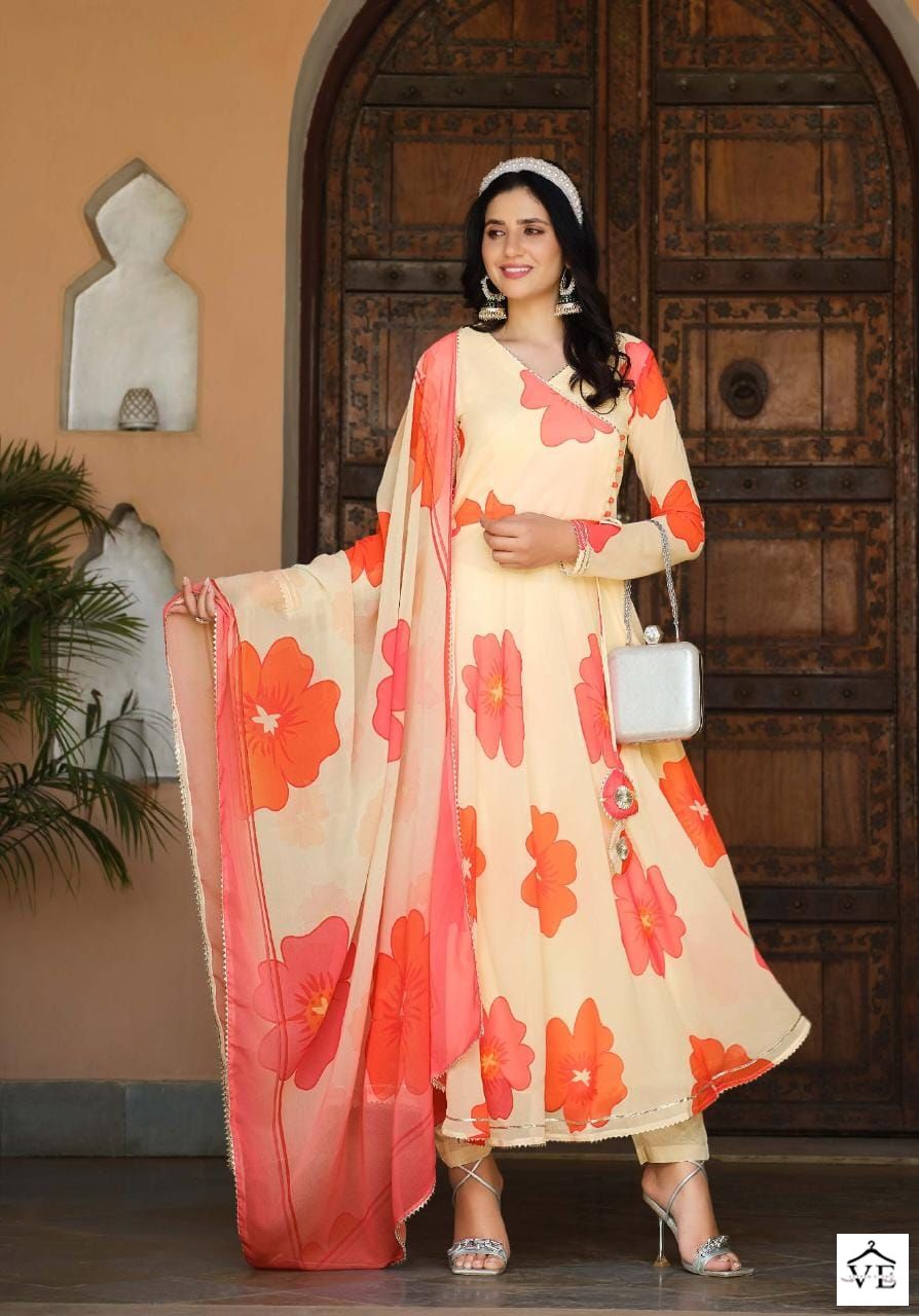 Vardan Ethnic Kayra Georgette Wholesale Readymade Salwar Suit Catalog — Wholesale Salwar Suits, MPA wholesale from Surat - Gallery Image 2