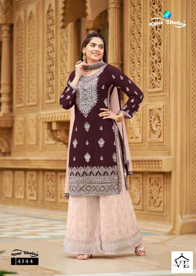 Your Choice Angle 2 Blooming Georgette Wholesale Readymade Designer Salwar Suit Catalog — Wholesale Salwar Suits, MPA wholesale from Surat - Gallery Image 3