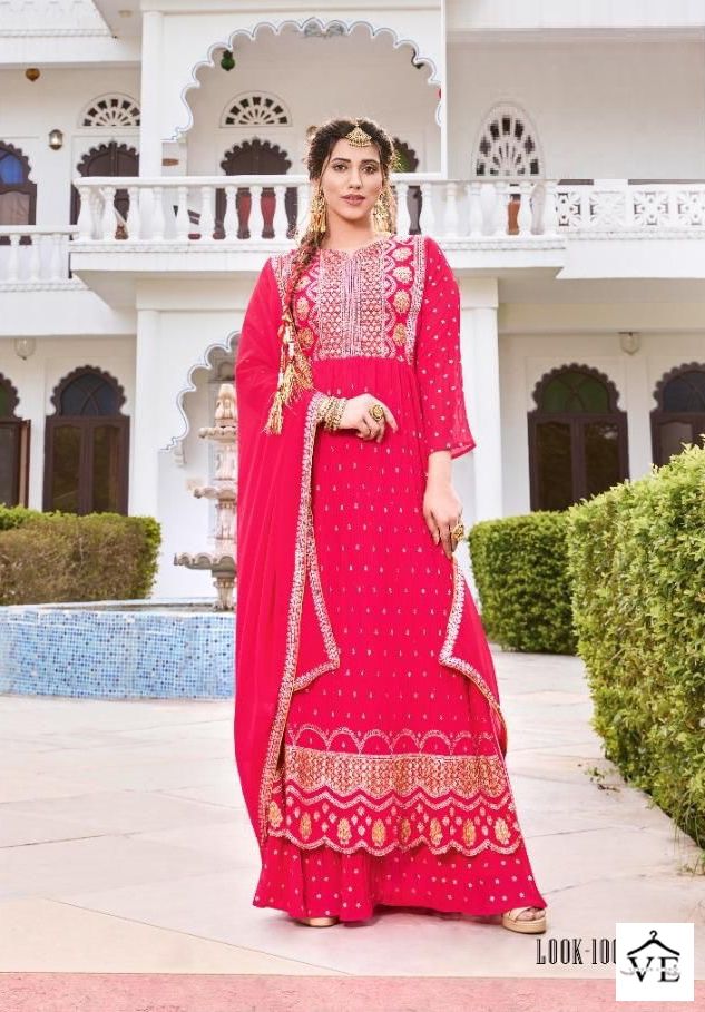 Your Choice Kayraa Georgette Wholesale Readymade Designer Salwar Suit Catalog — Wholesale Salwar Suits, MPA wholesale from Surat - Gallery Image 4