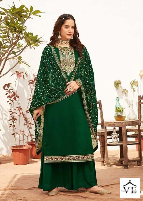 Kalarang Keerat Jam Silk Wholesale Designer Salwar Suit Catalog — Wholesale Salwar Suits, MPA wholesale from Surat — view 5