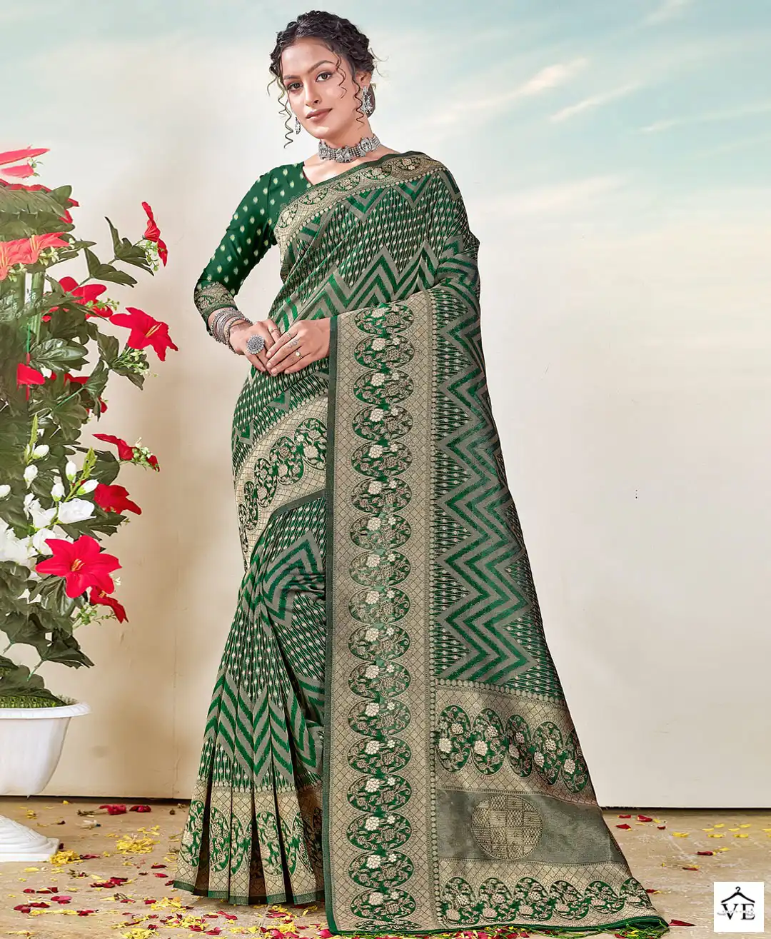 Sangam Khushi Organza Wholesale Saree Catalog — Wholesale Sarees, MPA wholesale from Surat — view 1
