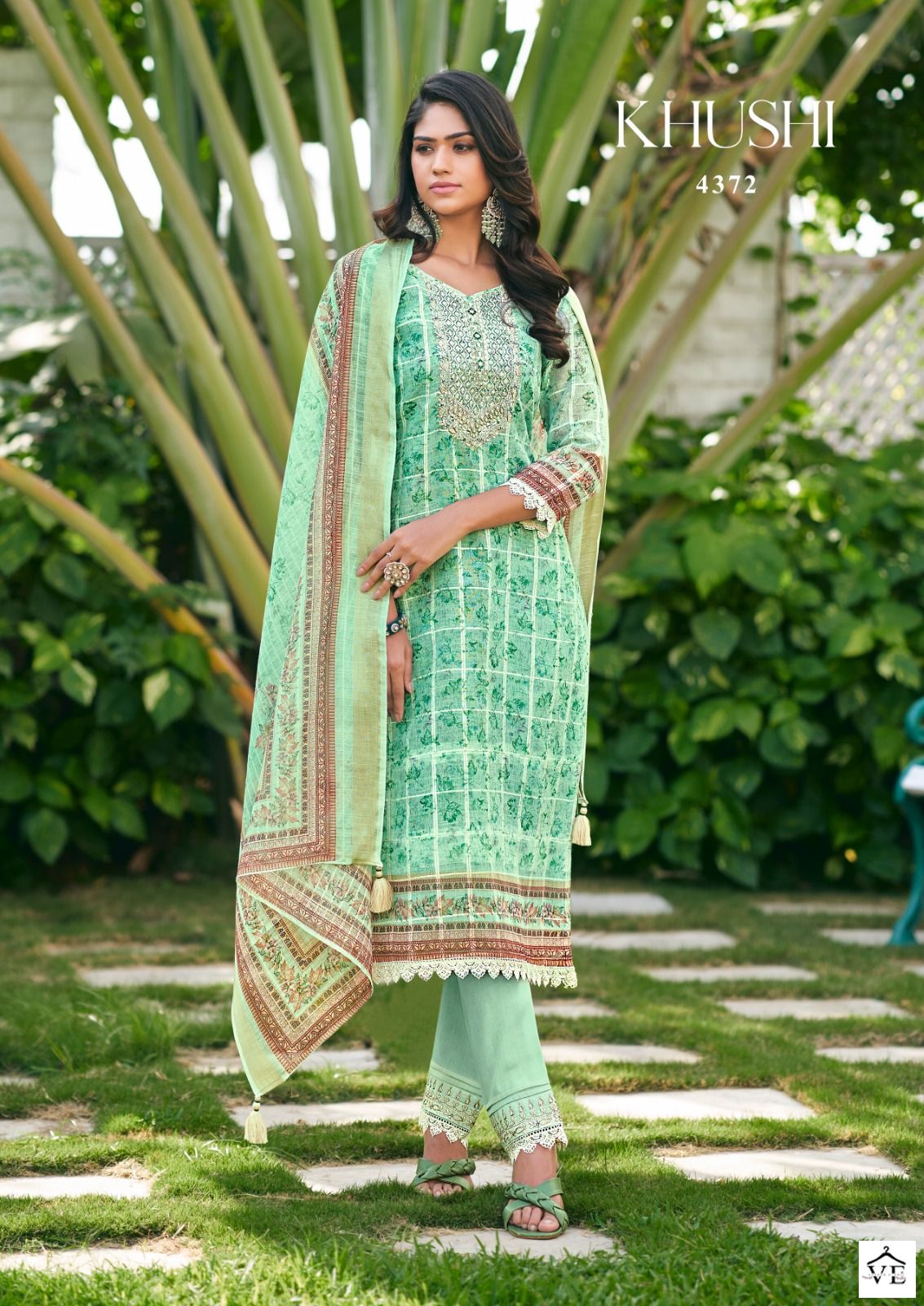 Rangoon Khushi Cotton Lilen Wholesale Readymade Salwar Suit Catalog — Wholesale Salwar Suits, MPA wholesale from Surat - Gallery Image 3