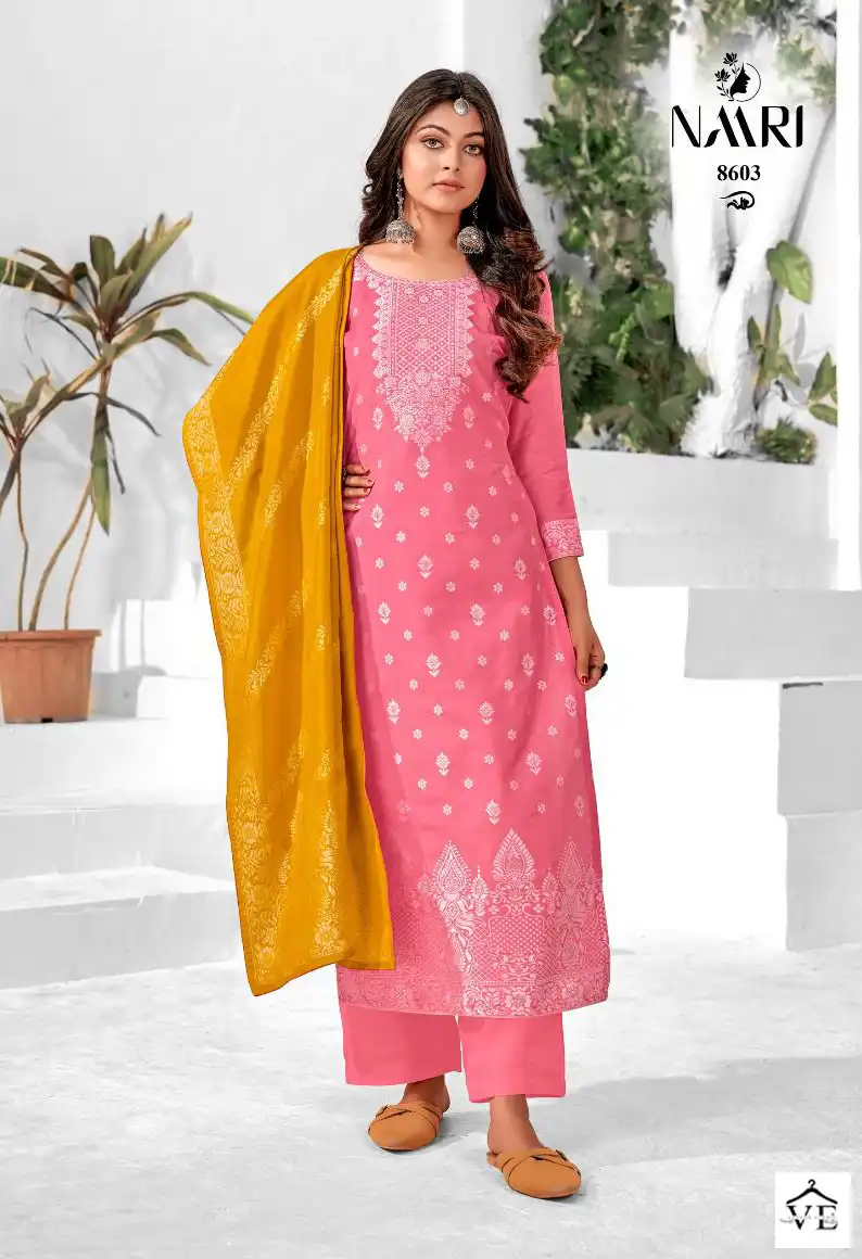 Naari Kritika Pure Muslin Wholesale Designer Salwar Suit Catalog — Wholesale Salwar Suits, MPA wholesale from Surat - Gallery Image 2