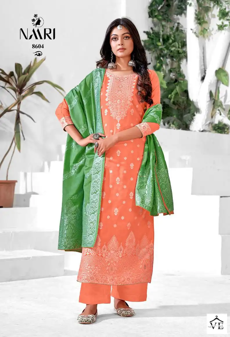 Naari Kritika Pure Muslin Wholesale Designer Salwar Suit Catalog — Wholesale Salwar Suits, MPA wholesale from Surat - Gallery Image 4