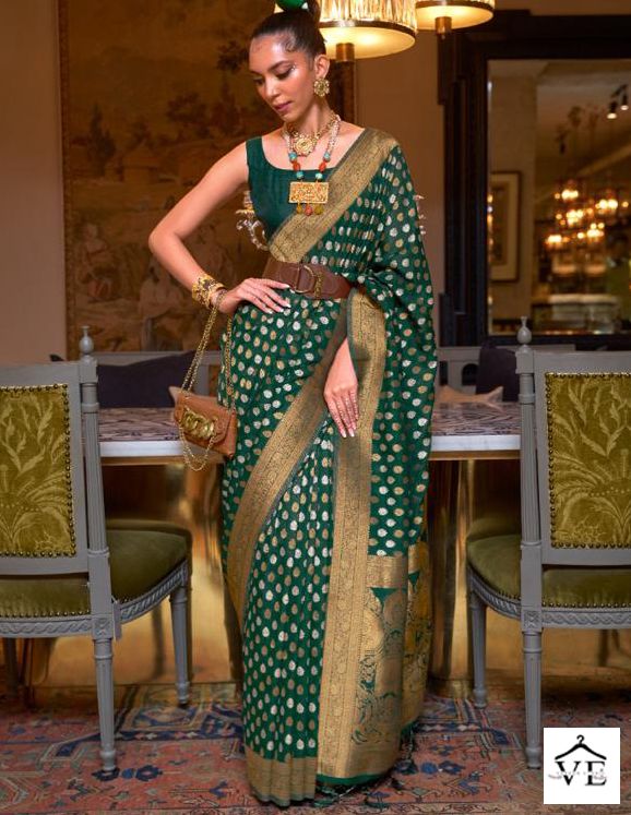 Raj Tex Kloset Silk Pure Khadi Wholesale Saree Catalog