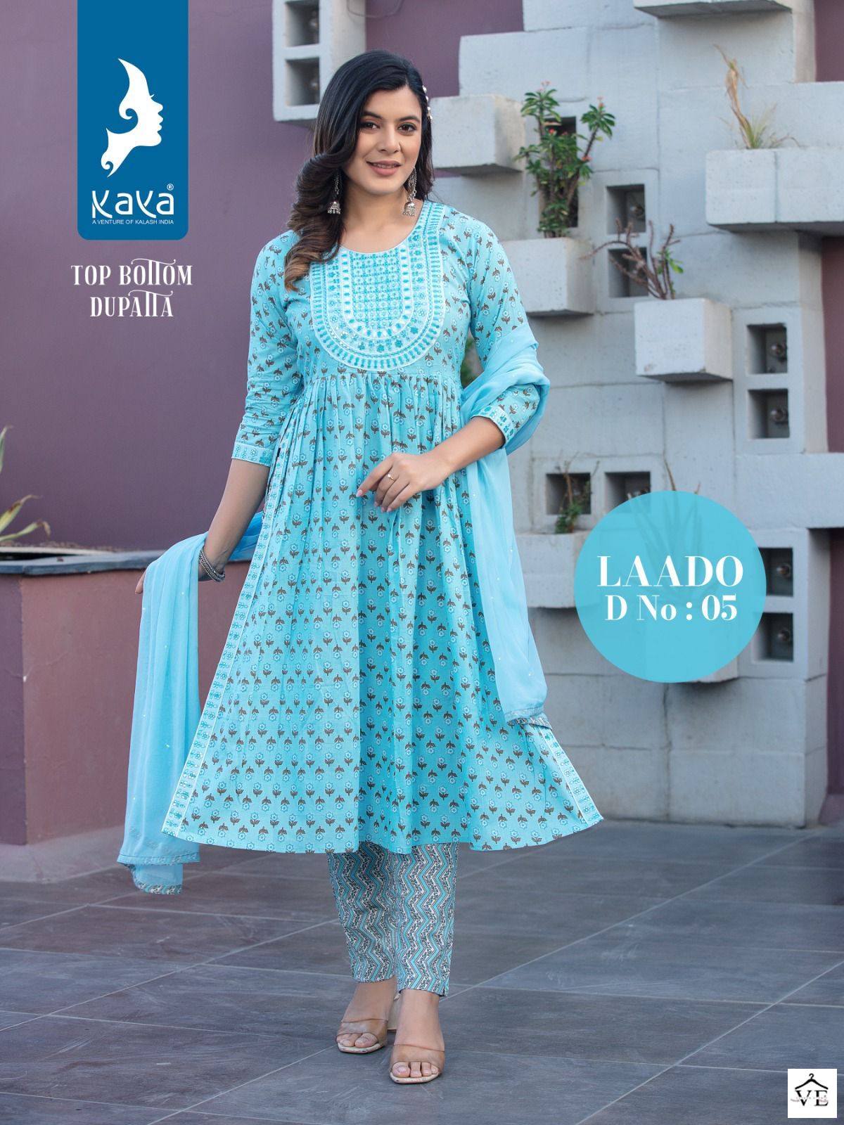 Vardan Ethnic Laado Pure Cotton Wholesale Readymade Salwar Suit Catalog — Wholesale Salwar Suits, MPA wholesale from Surat - Gallery Image 2