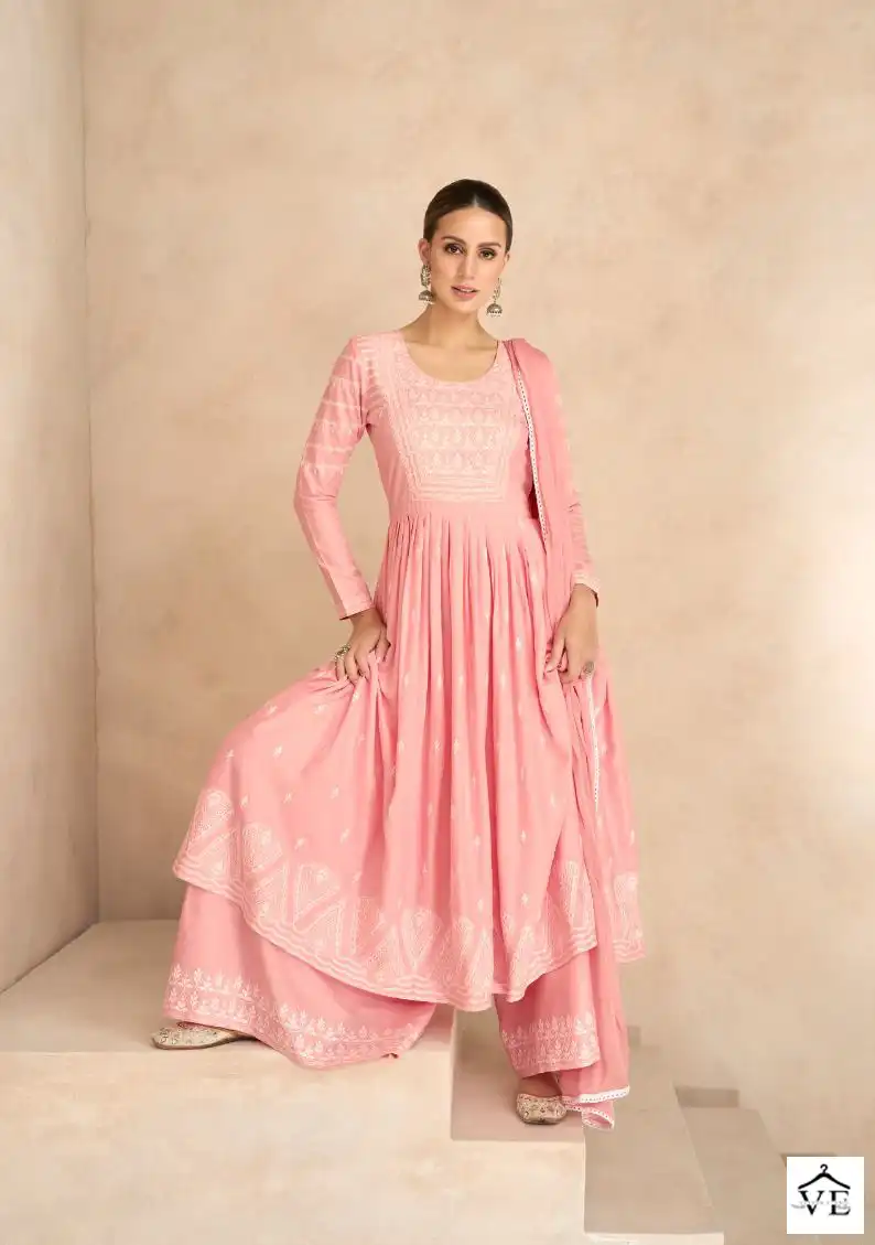 Vamika Lakhnavi Vol 6 Heavy Rayon Wholesale Readymade Salwar Suit Catalog — Wholesale Salwar Suits, MPA wholesale from Surat - Gallery Image 2