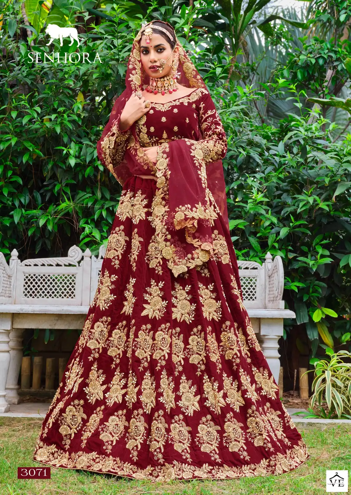 Senhora Latika Chinon Wholesale Readymade Lehenga Catalog — Wholesale Lehenga, MPA wholesale from Surat - Gallery Image 5