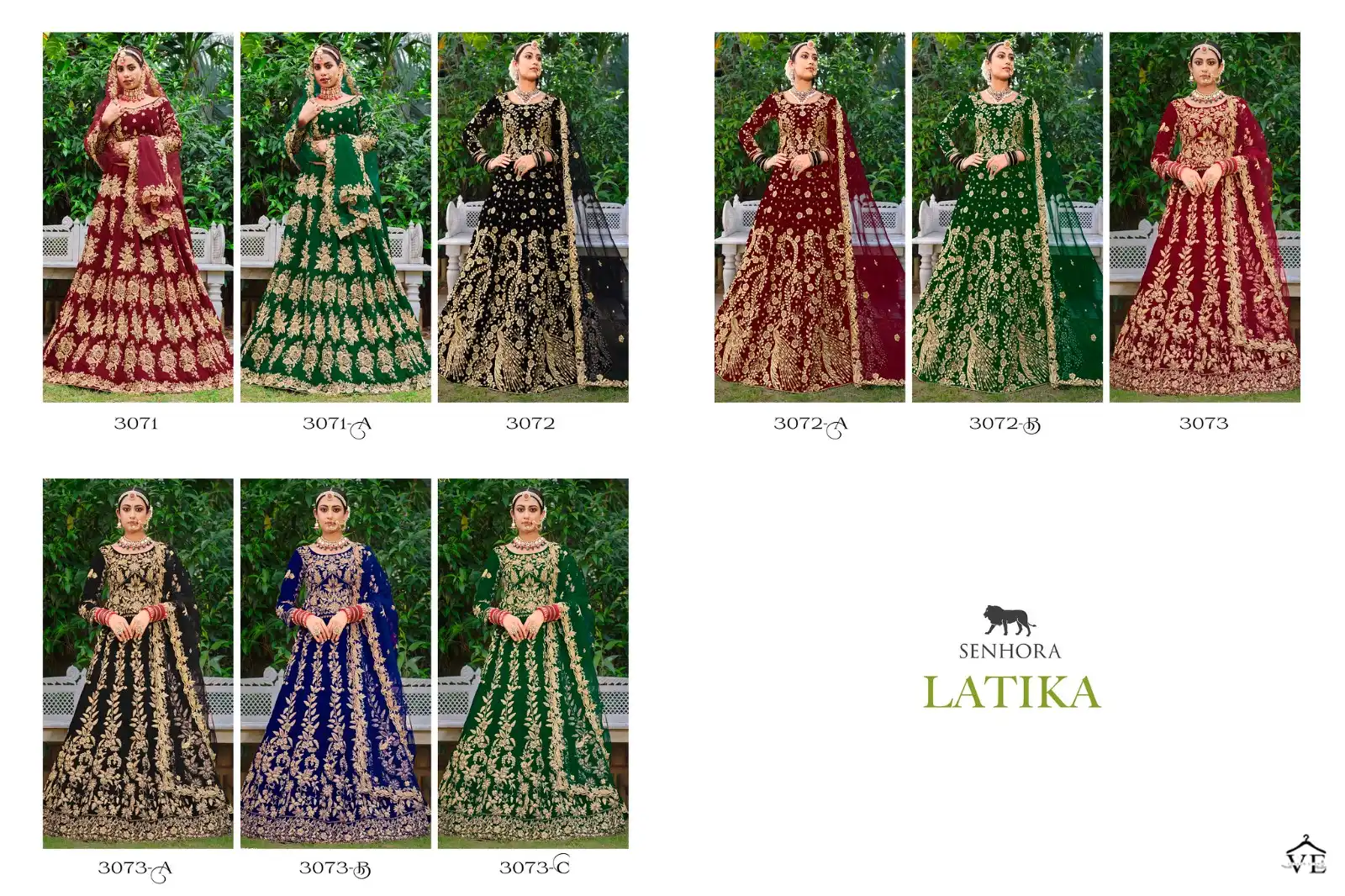 Senhora Latika Chinon Wholesale Readymade Lehenga Catalog — Wholesale Lehenga, MPA wholesale from Surat — view 10