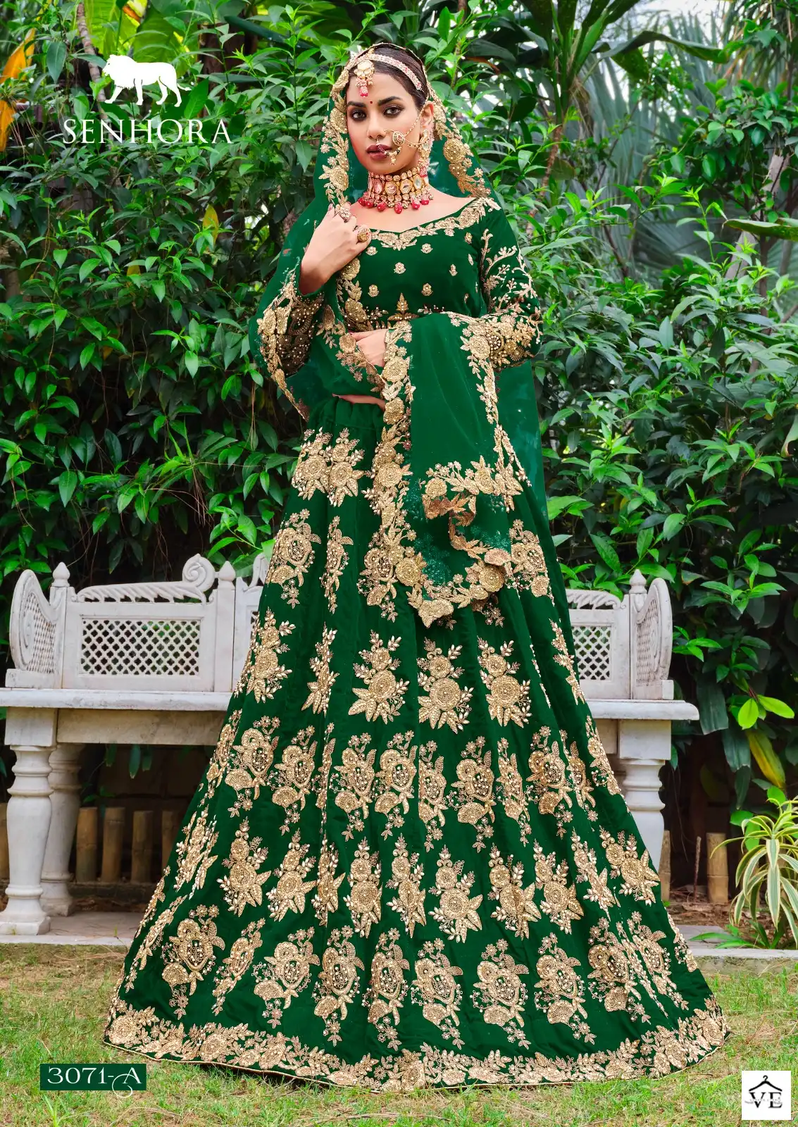Senhora Latika Chinon Wholesale Readymade Lehenga Catalog — Wholesale Lehenga, MPA wholesale from Surat - Gallery Image 6