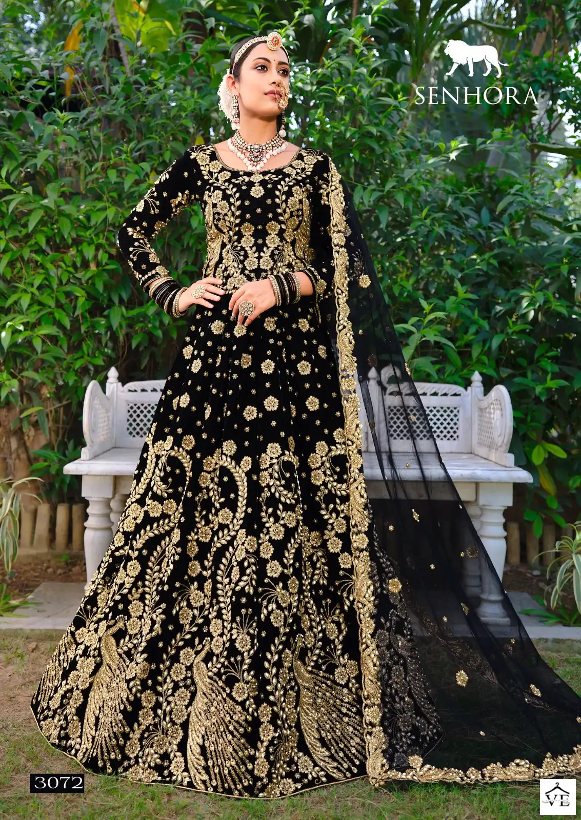 Senhora Latika Chinon Wholesale Readymade Lehenga Catalog — Wholesale Lehenga, MPA wholesale from Surat - Gallery Image 7