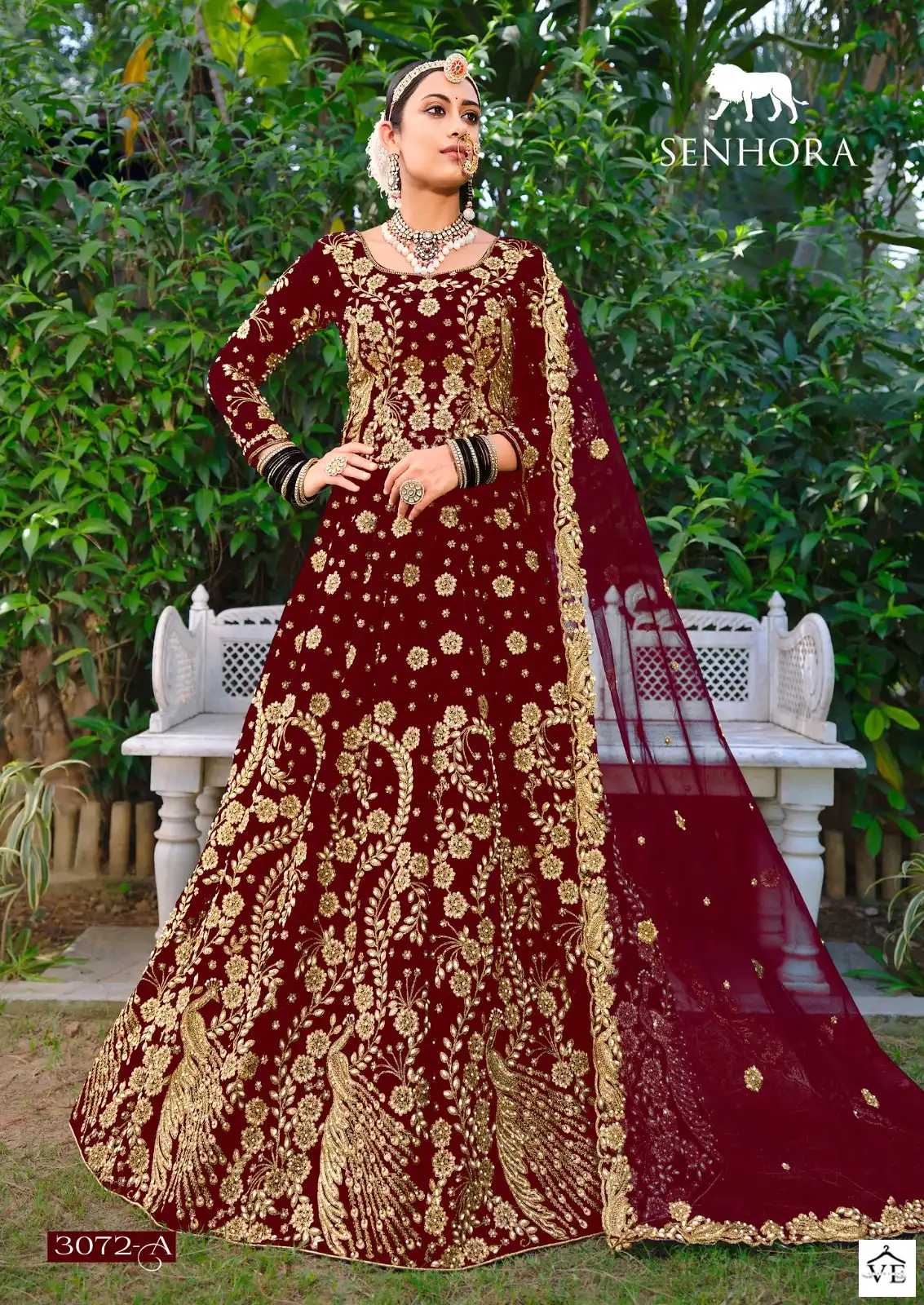 Senhora Latika Chinon Wholesale Readymade Lehenga Catalog — Wholesale Lehenga, MPA wholesale from Surat - Gallery Image 8