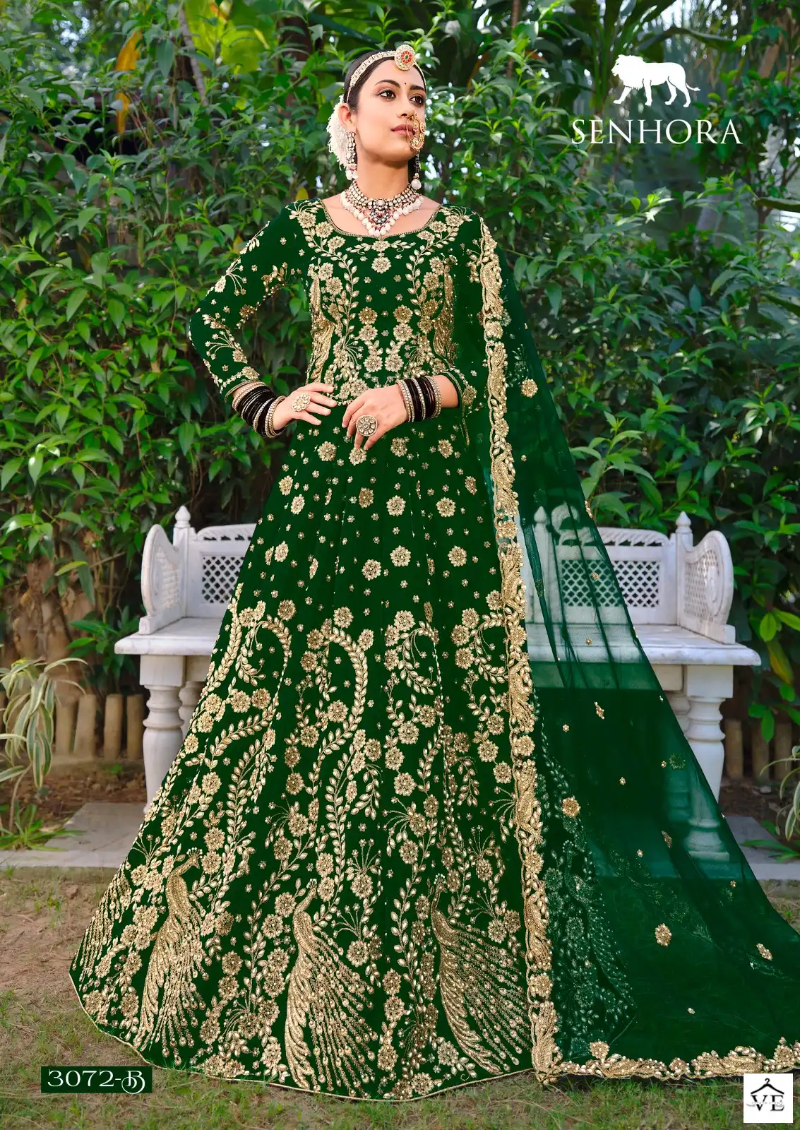 Senhora Latika Chinon Wholesale Readymade Lehenga Catalog — Wholesale Lehenga, MPA wholesale from Surat - Gallery Image 9