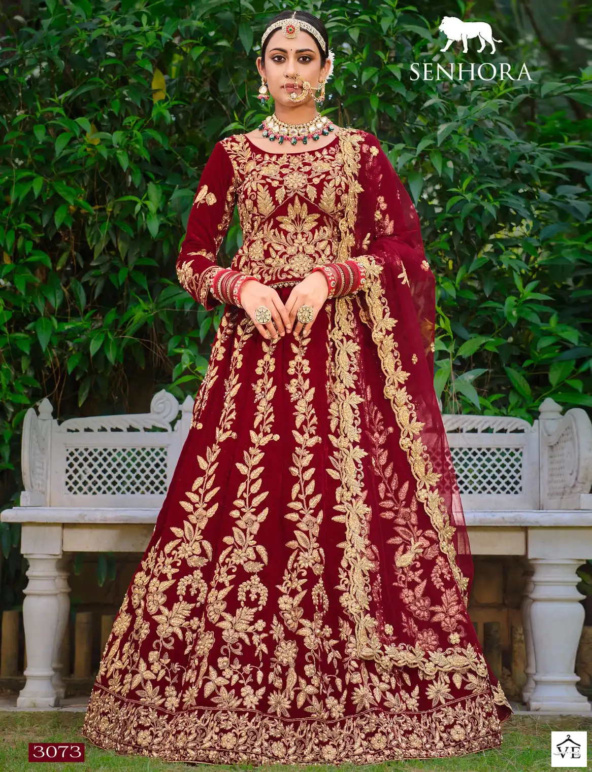 Senhora Latika Chinon Wholesale Readymade Lehenga Catalog — Wholesale Lehenga, MPA wholesale from Surat — view 1