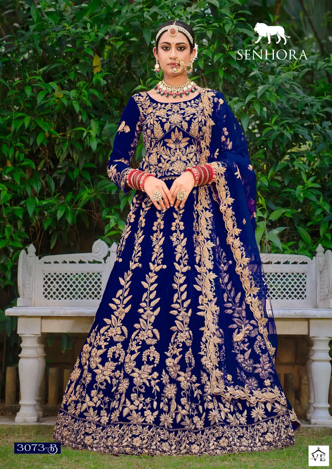 Senhora Latika Chinon Wholesale Readymade Lehenga Catalog — Wholesale Lehenga, MPA wholesale from Surat - Gallery Image 3