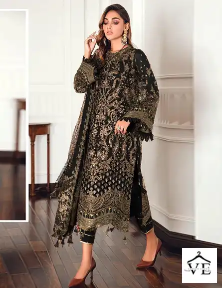 Vardan Ethnic LD Aayra 43 Faux Georgette Wholesale Pakistani Suit — Wholesale Salwar Suits, MPA wholesale from Surat — view 1